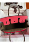 Hermes HSS Birkin 30 Bicolor Bag in Rose Lipstick and Taupe Epsom Calfskin  Replica