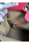Hermes HSS Birkin 30 Bicolor Bag in Rose Lipstick and Taupe Epsom Calfskin  Replica