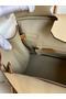Hermes HSS Birkin 30 Bicolor Bag in Trench and Gold Epsom Calfskin  Replica