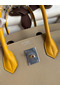Hermes HSS Birkin 30 Bicolor Bag in Trench and Yellow Epsom Calfskin  Replica