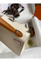Hermes HSS Kelly Mini II Sellier Tri-color Bag In Craie/Pink/Gold Epsom Calfskin  Replica