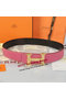 Hermes Imported Belt HR1002F Pink  Replica