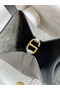 Hermes In The Loop 18 Handmade Bag in Gris Meyer Clemence Leather  Replica