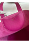 Hermes In The Loop 18 Handmade Bag in Rose Purple Clemence Leatherther  Replica