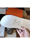Hermes Izmir Sandals In Grey Shiny Niloticus Crocodile  Replica