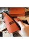 Hermes Izmir Sandals In Orange Epsom Leather  Replica