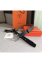 Hermes James 35MM Belt In Black Box Calfskin  Replica