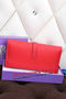 Hermes Jige Clutch Bag Calfskin Leather H258 Red  Replica