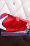 Hermes Jige Clutch Bag Calfskin Leather H258 Red  Replica