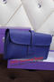 Hermes Jige Clutch Bag Calfskin Leather H258 Royal  Replica