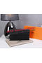 Hermes Jige Clutch Bag Calfskin Leather H8057 Black  Replica