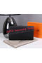 Hermes Jige Clutch Bag Calfskin Leather H8057 Black  Replica