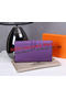 Hermes Jige Clutch Bag Calfskin Leather H8057 Purple  Replica