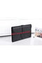 Hermes Jige Clutch Bag Calfskin Leather HQ864 Black  Replica