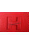 Hermes Jige Clutch Bag Calfskin Leather HQ864 Red  Replica