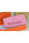 Hermes Jige Clutch Bag Calfskin Leather Pink  Replica