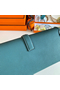 Hermes Jige Elan 29 Clutch Bag In Blue Jean Epsom Leather  Replica