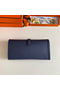 Hermes Jige Elan 29 Clutch Bag In Blue Saphir Epsom Leather  Replica