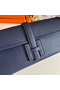 Hermes Jige Elan 29 Clutch Bag In Blue Saphir Epsom Leather  Replica