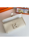 Hermes Jige Elan 29 Clutch Bag In Craie Epsom Leather  Replica