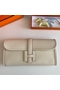 Hermes Jige Elan 29 Clutch Bag In Craie Epsom Leather  Replica