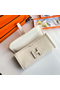 Hermes Jige Elan 29 Clutch Bag In Craie Swift Calfskin  Replica