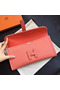 Hermes Jige Elan 29 Clutch Bag In Flamingo Epsom Calfskin  Replica