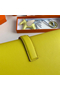 Hermes Jige Elan 29 Clutch Bag In Lime Swift Calfskin  Replica