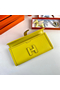 Hermes Jige Elan 29 Clutch Bag In Lime Swift Calfskin  Replica