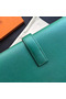 Hermes Jige Elan 29 Clutch Bag In Malachite Epsom Calfskin  Replica