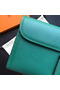 Hermes Jige Elan 29 Clutch Bag In Malachite Epsom Calfskin  Replica