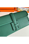 Hermes Jige Elan 29 Clutch Bag In Malachite Epsom Leather  Replica
