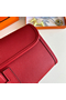 Hermes Jige Elan 29 Clutch Bag In Red Epsom Leather  Replica