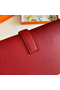 Hermes Jige Elan 29 Clutch Bag In Red Epsom Leather  Replica