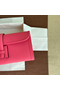 Hermes Jige Elan 29 Clutch Bag In Rose Lipstick Epsom Leather  Replica
