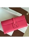 Hermes Jige Elan 29 Clutch Bag In Rose Lipstick Epsom Leather  Replica