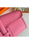 Hermes Jige Elan 29 Clutch Bag In Rose Lipstick Swift Calfskin  Replica