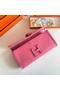 Hermes Jige Elan 29 Clutch Bag In Rose Lipstick Swift Calfskin  Replica