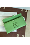 Hermes Jige Elan 29 Clutch Bag In Vert Criquet Epsom Leather  Replica