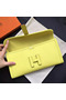 Hermes Jige Elan 29 Clutch Bag In Yellow Epsom Calfskin  Replica