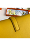 Hermes Jige Elan 29 Clutch Bag In Yellow Swift Calfskin  Replica