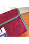 Hermes Jige Elan 29 Clutch In Bordeaux Suede Calfskin  Replica