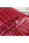 Hermes Jige Elan 29 Clutch In Dark Red Crocodile Leather  Replica