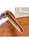 Hermes Jige Elan 29 Clutch In Ocre Suede Calfskin  Replica