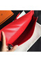 Hermes Jige Elan 29 Clutch In Red Swift Calfskin  Replica
