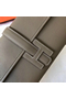 Hermes Jige Elan 29 Clutch In Taupe Grey Epsom Leather  Replica