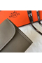 Hermes Jige Elan 29 Clutch In Taupe Grey Epsom Leather  Replica
