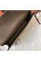 Hermes Jige Elan 29 Clutch In Taupe Grey Epsom Leather  Replica