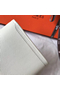 Hermes Jige Elan 29 Clutch In White Epsom Leather  Replica