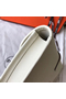 Hermes Jige Elan 29 Clutch In White Epsom Leather  Replica